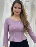 6 buttons Top ( BLACK )